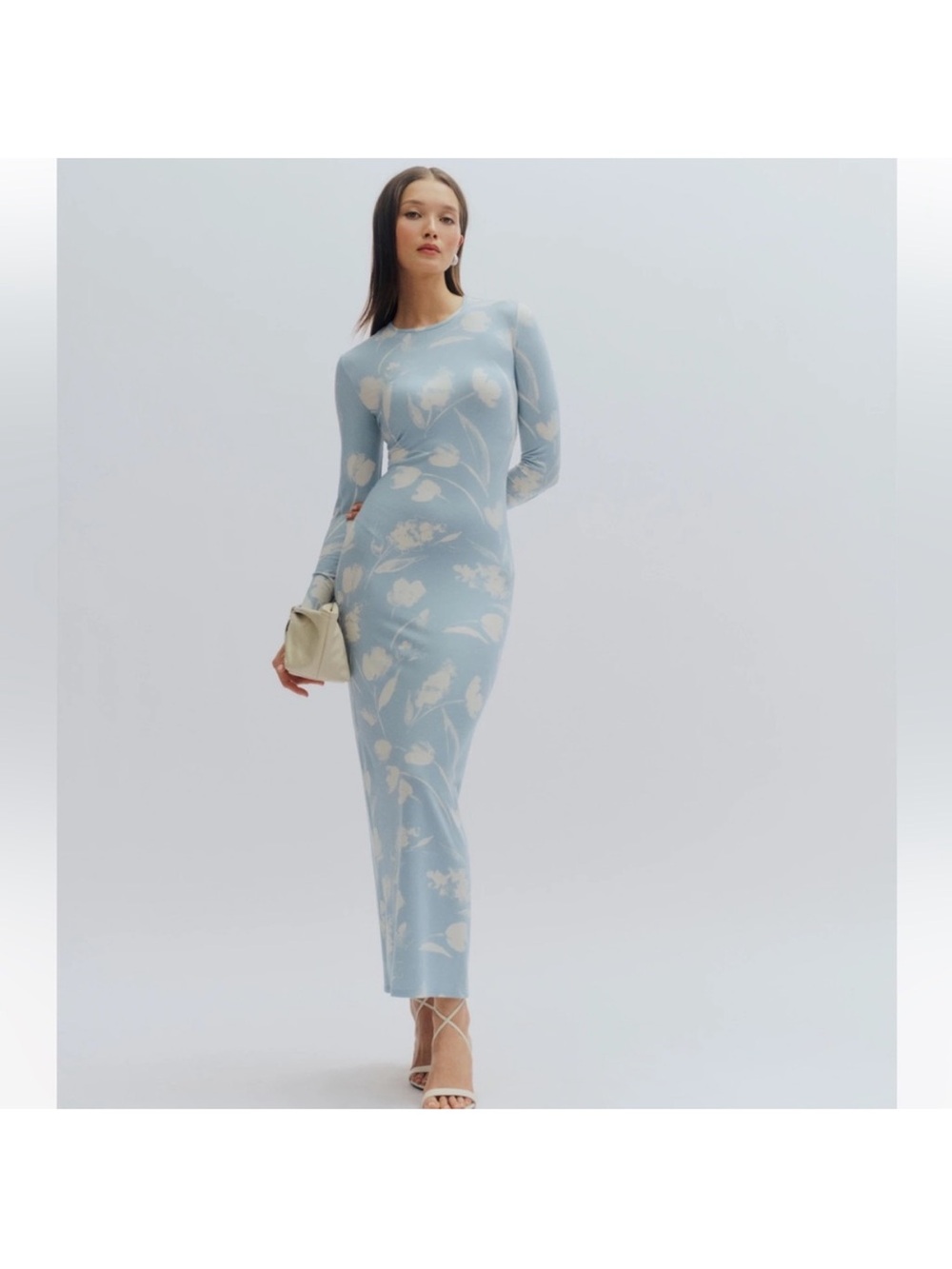 Reformation Tommie Knit Dress in Clarity XSP - Picture 1 of 7